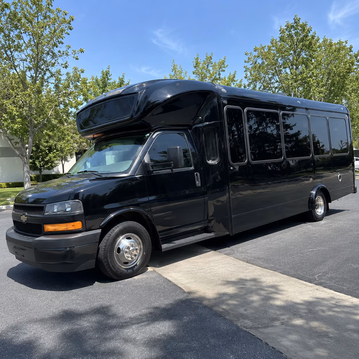 el monte 15 passenger party bus