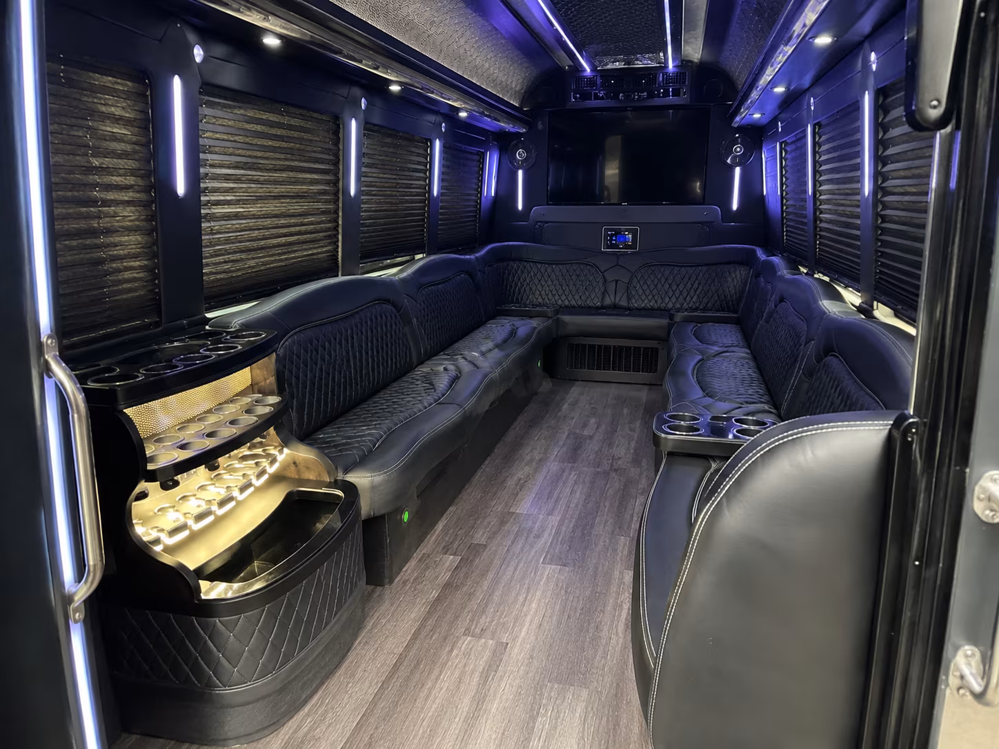 el monte corporate party bus rental