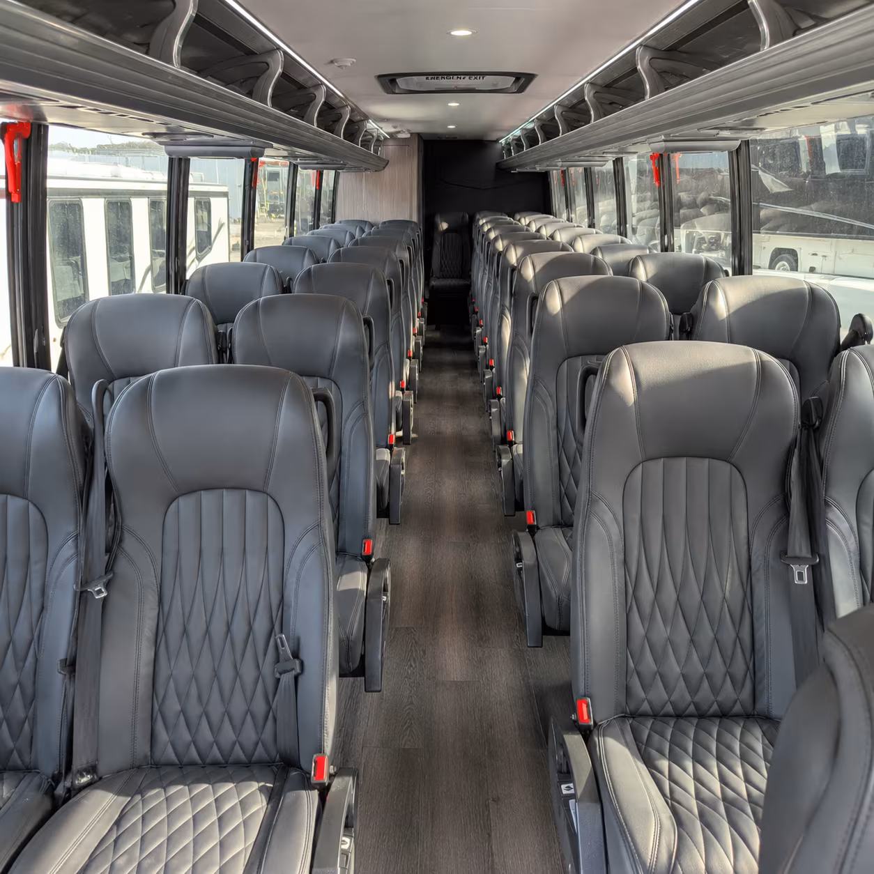 el monte employee transportation onboard seating