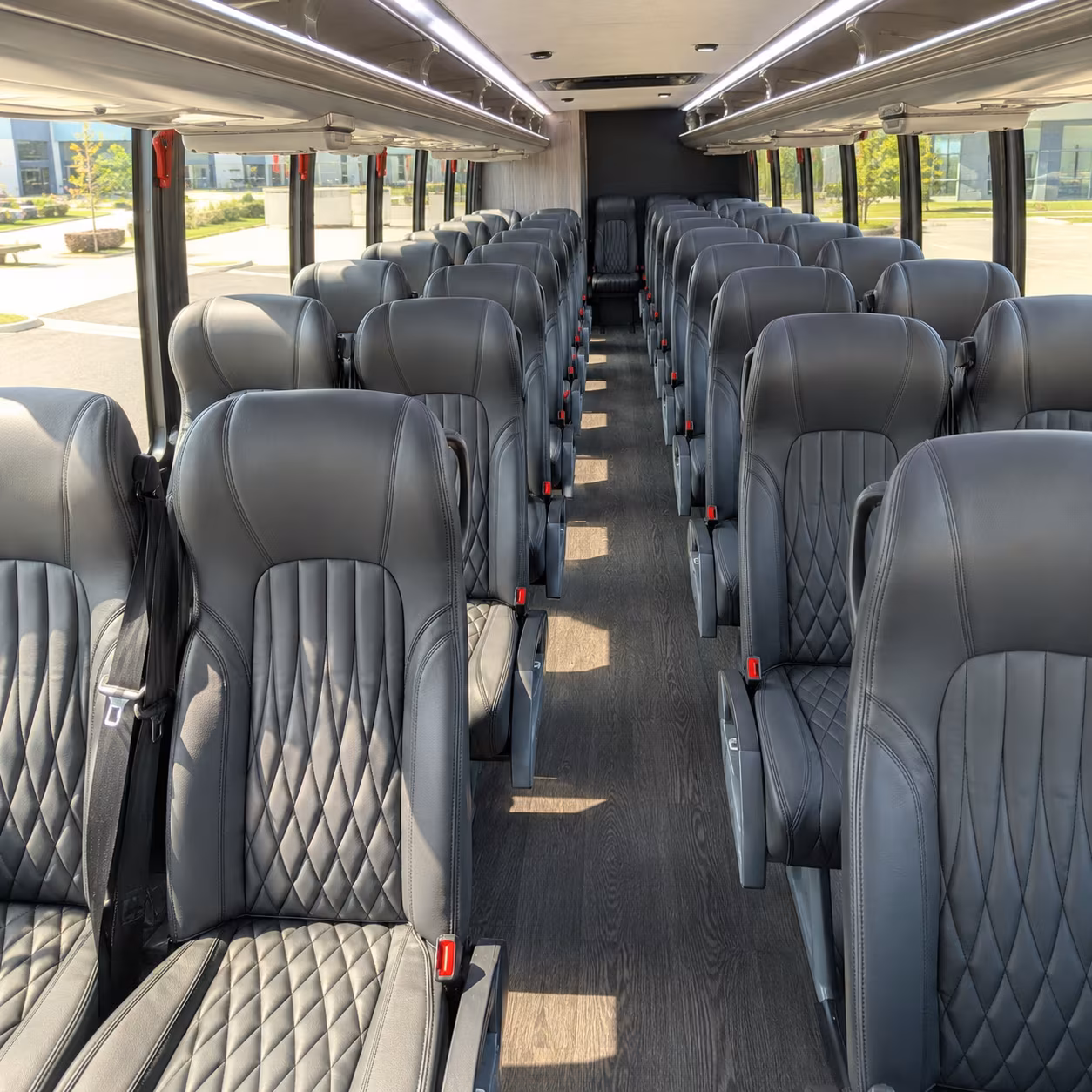 el monte wedding transportation onboard seating