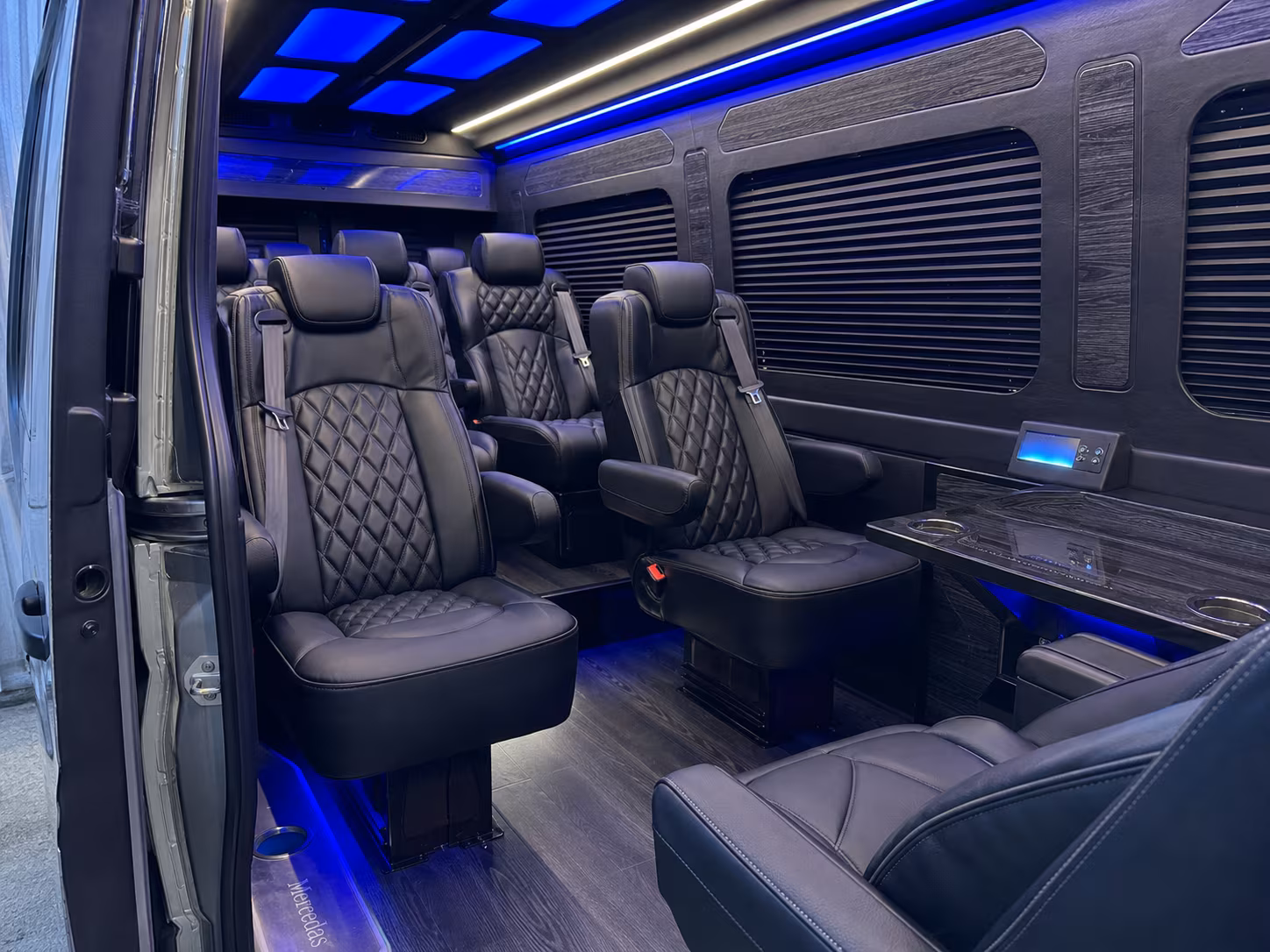 sprinter van transportation for groups and events across el monte